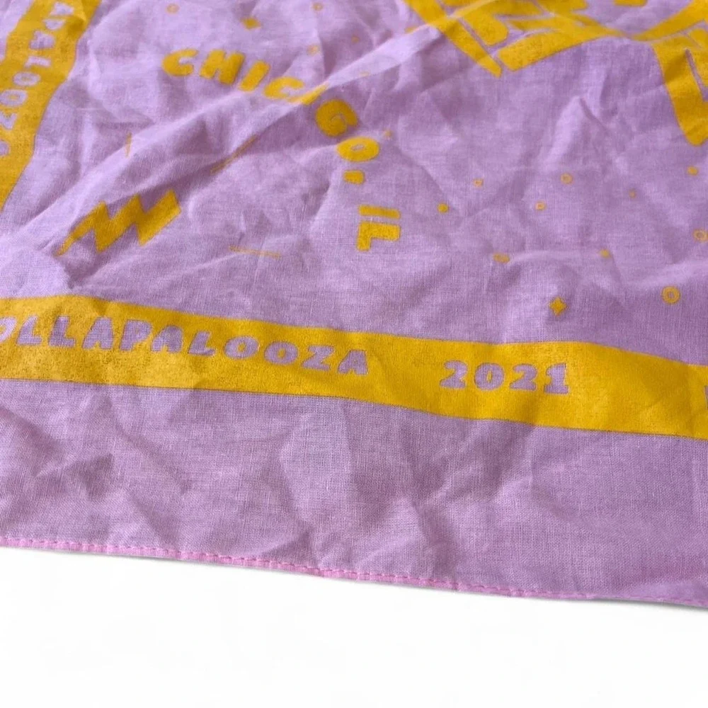 Lollapalooza 2021 Chicago bandana